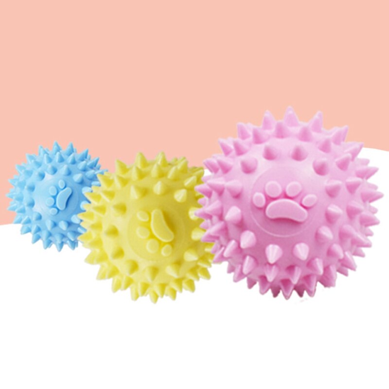 Spike Ball Dog Toy - Pastels