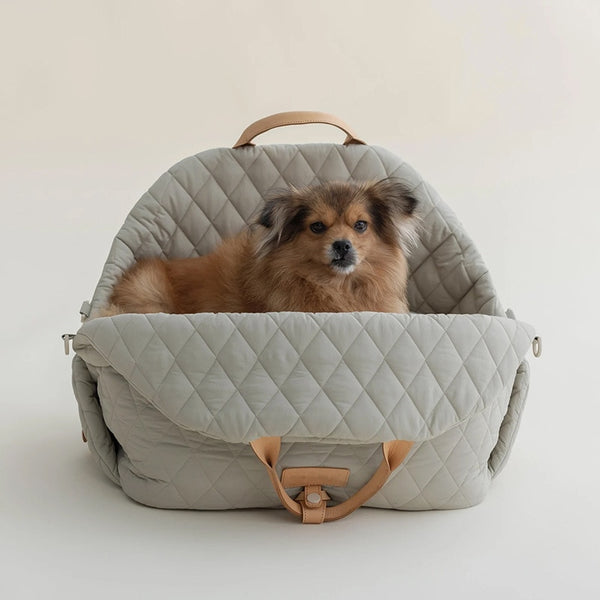 PADDED DOG SEAT AND CARRIER